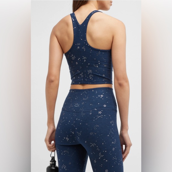 Women's Blue Patterned Top - Picture 2 of 6